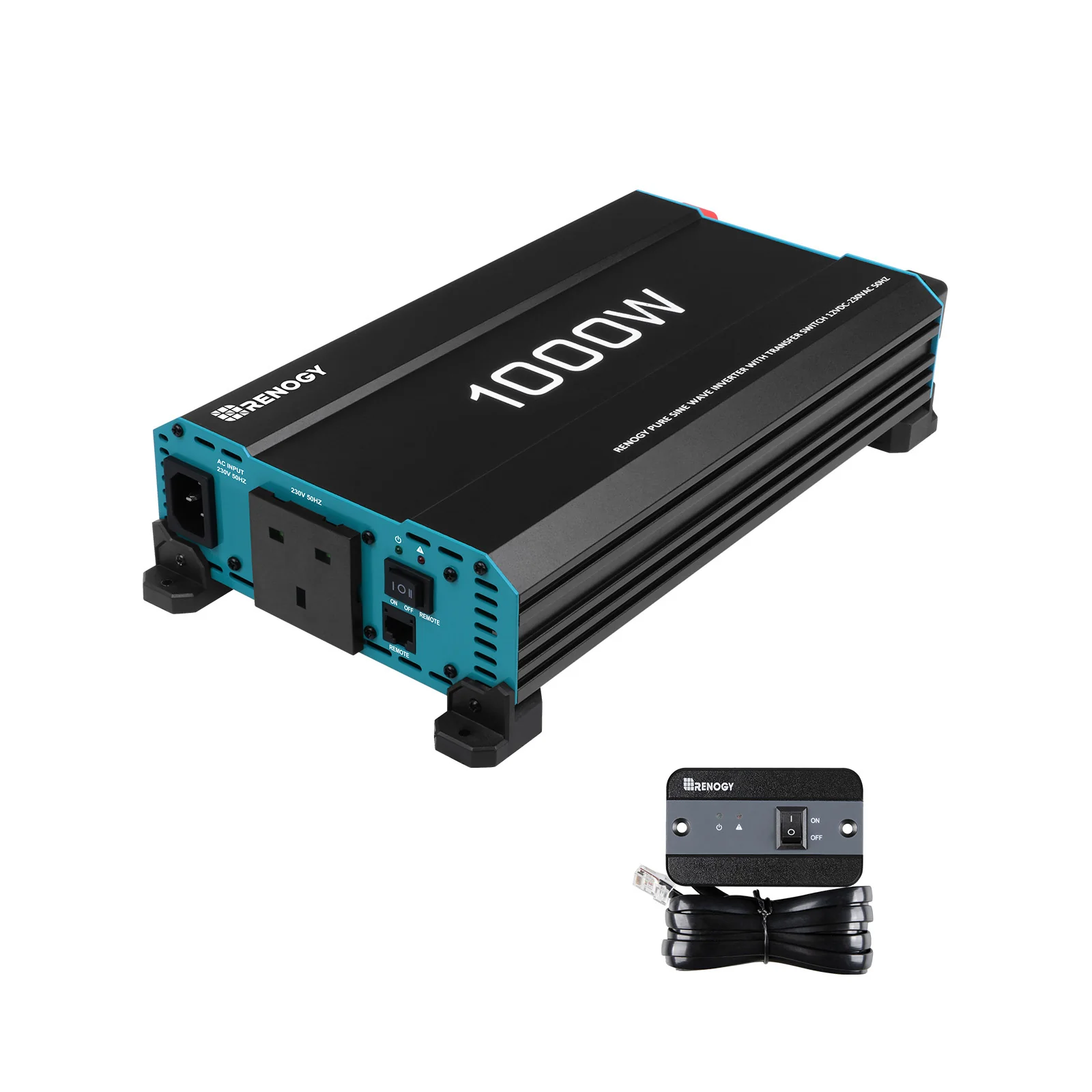 1000W Pure Sine Wave Inverter 12V to 230V with UPS Backup - Image 17