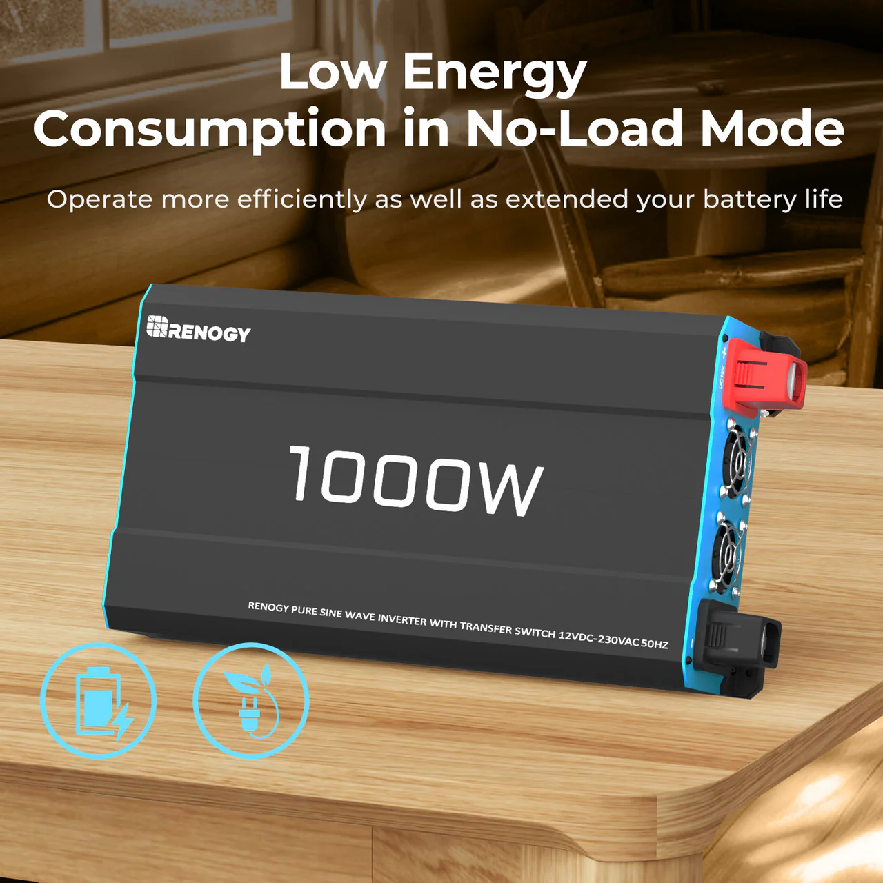 Pure Sine Wave Inverter 12V to 230V with UPS Backup 1000W / 2000W / 3000W - Image 30