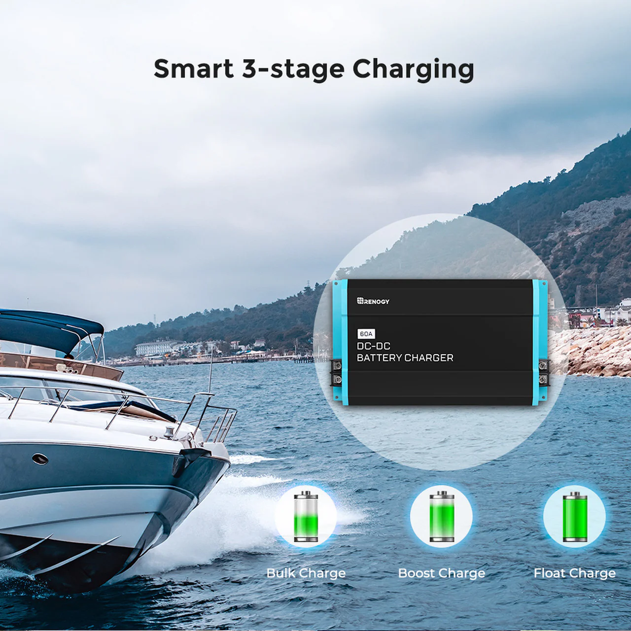 12V 60A DC to DC On-Board Battery Charger - Image 3