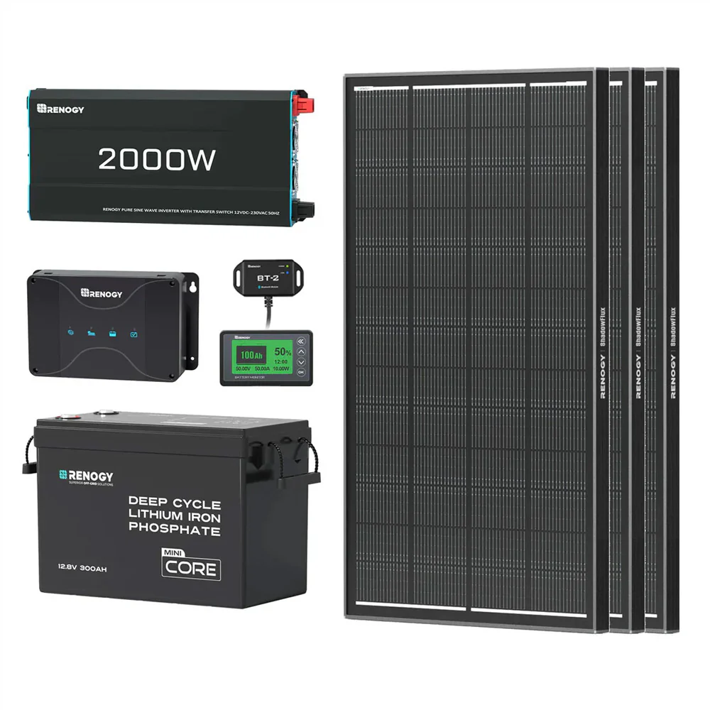 3.84kWh Motorhome Power Kit | 300Ah LiFePO4 Battery, 2000W Inverter - Image 13