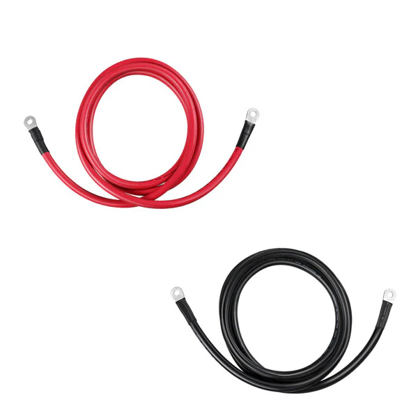 8FT/2.4M 1AWG/50MM² Inverter Cables for 3/8IN Lugs - Image 4