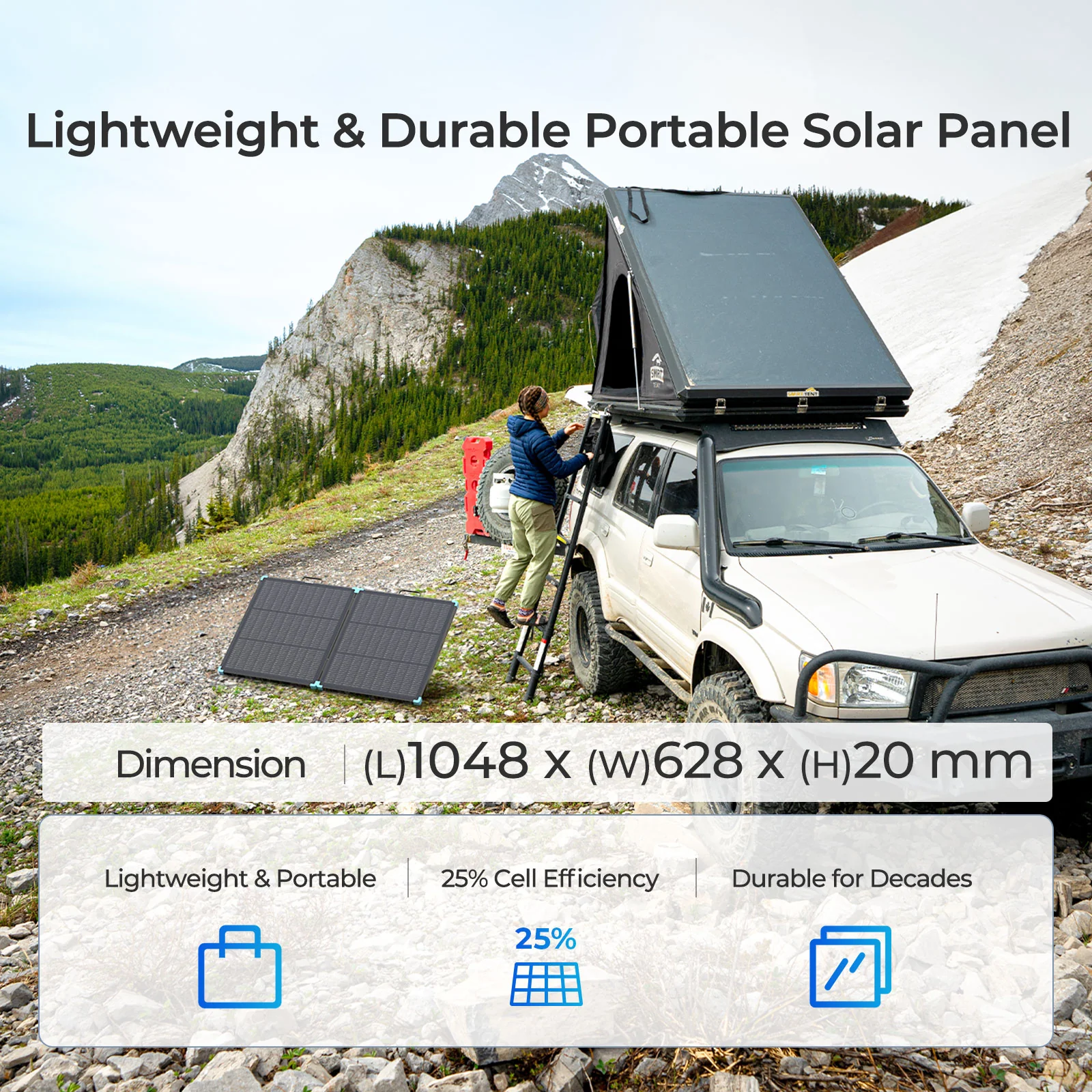 Lightweight Portable Solar Suitcase 400W / 300W / 220W / 100W - Image 25