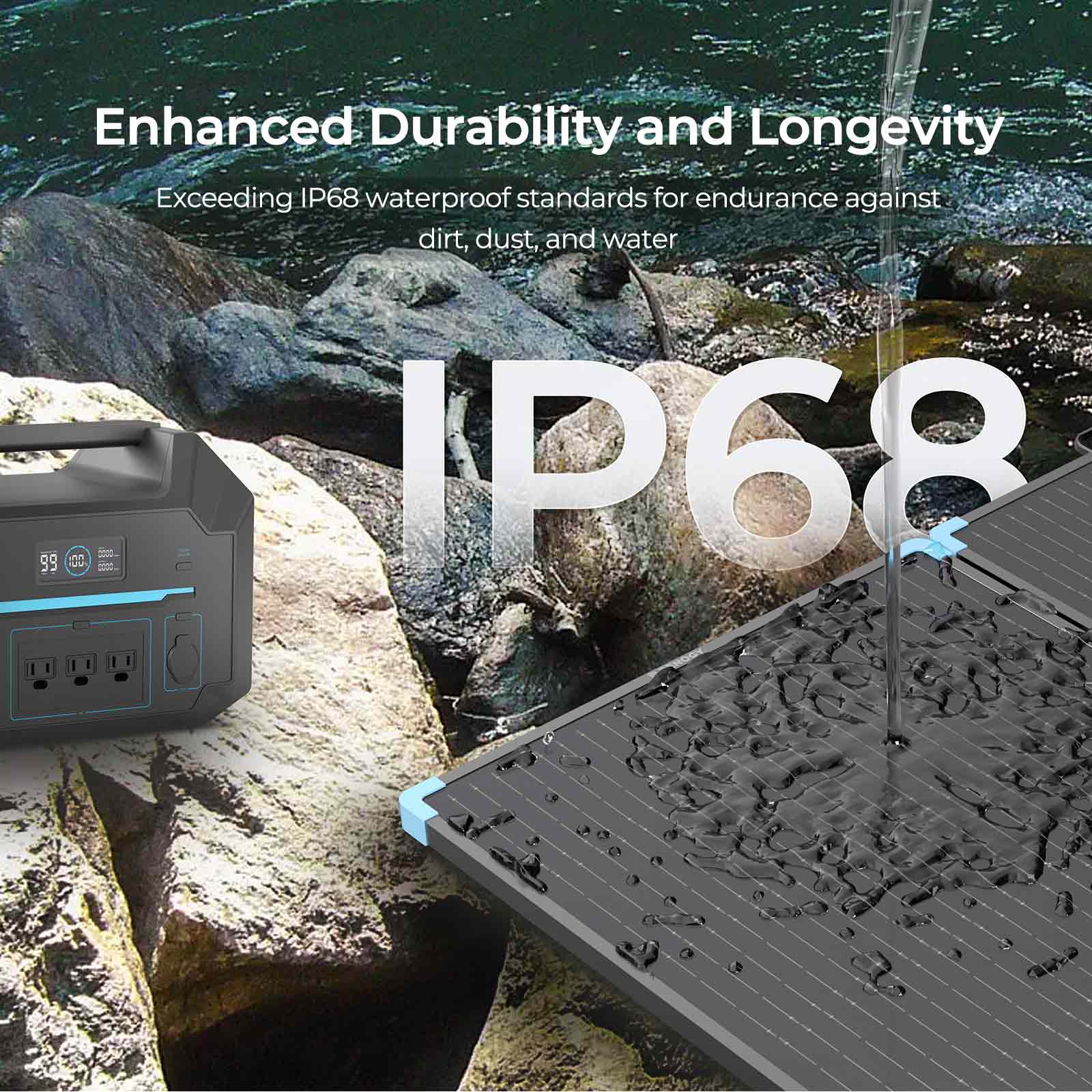 Lightweight Portable Solar Suitcase 400W / 300W / 220W / 100W - Image 30