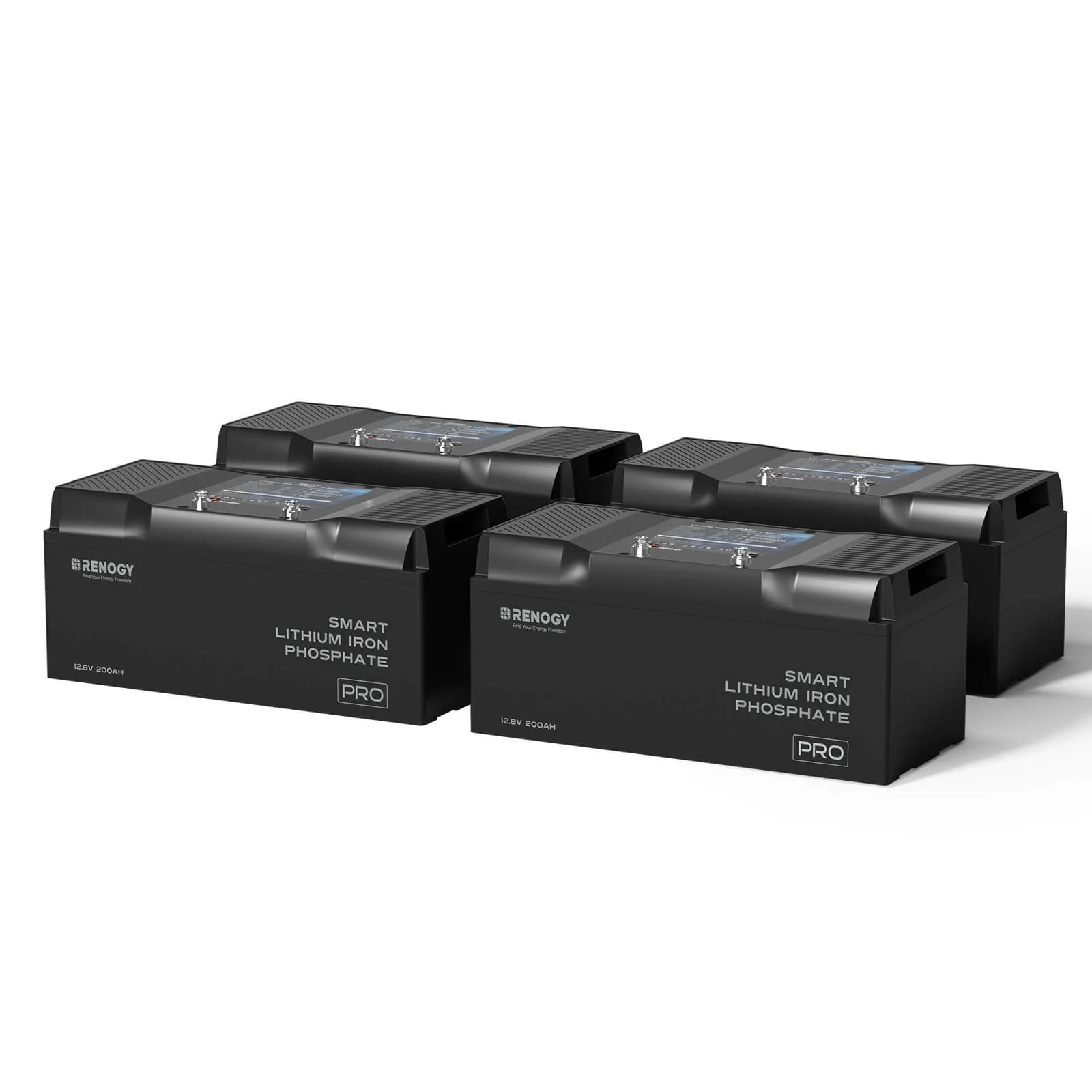 Pro-12V 200Ah Deep Cycle Lithium Iron Phosphate Battery w/Bluetooth & Self-heating Function - Image 12