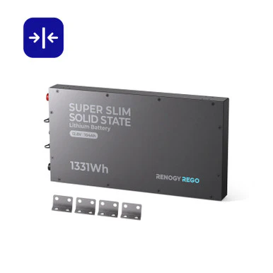 REGO - 12.8V 104Ah Super Slim Lithium Iron Phosphate Battery - Image 16