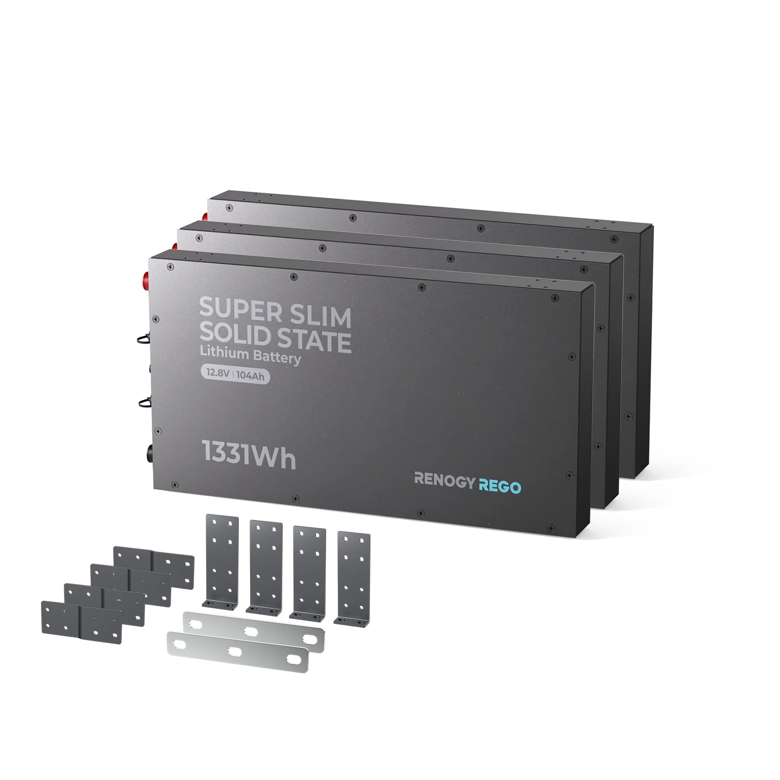 REGO - 12.8V 104Ah Super Slim Lithium Iron Phosphate Battery - Image 18