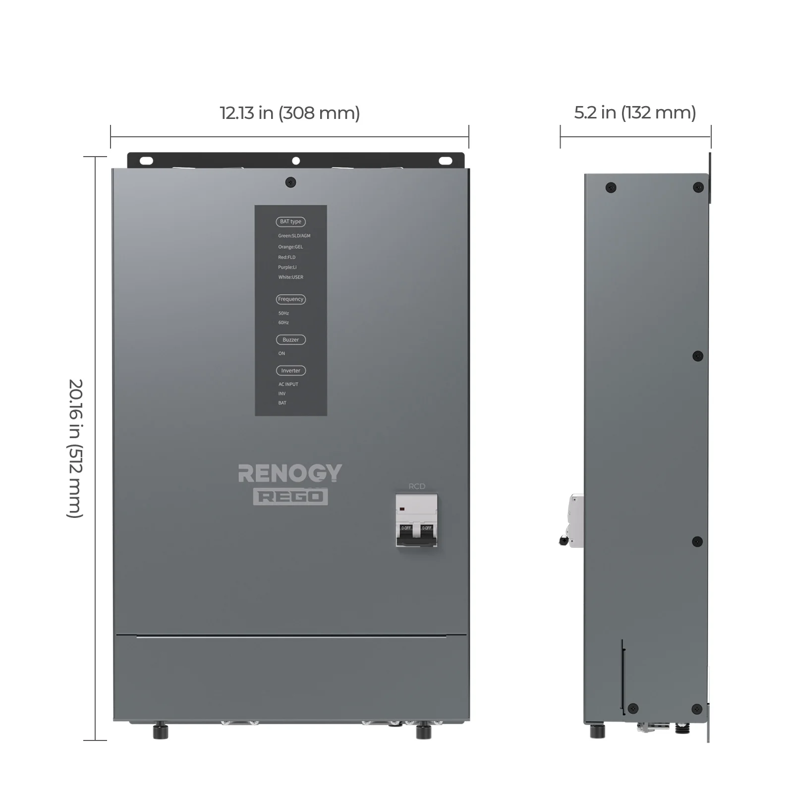 REGO 12V 3000W HF Inverter Charger - Image 10