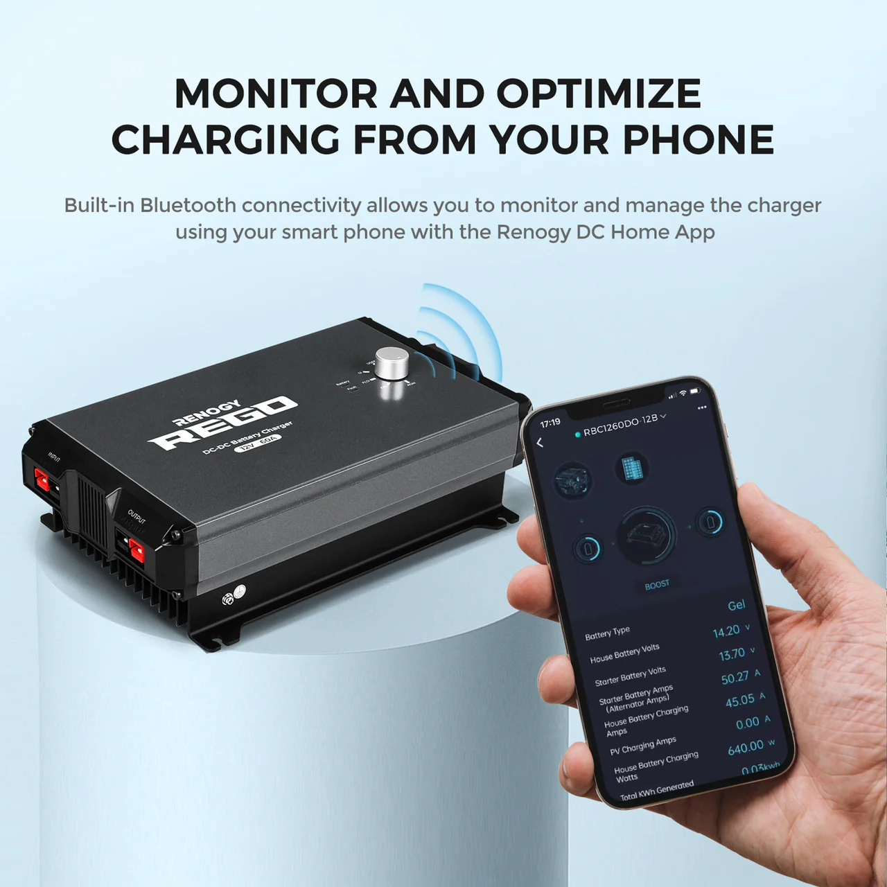 REGO 12V 60A DC-DC Battery Charger - Image 5