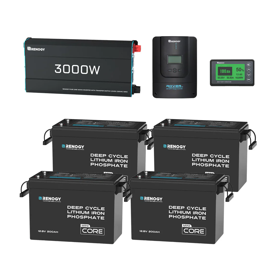 10.24kWh Off-Grid Power Kit | 3000W Inverter, 60A MPPT - Image 7