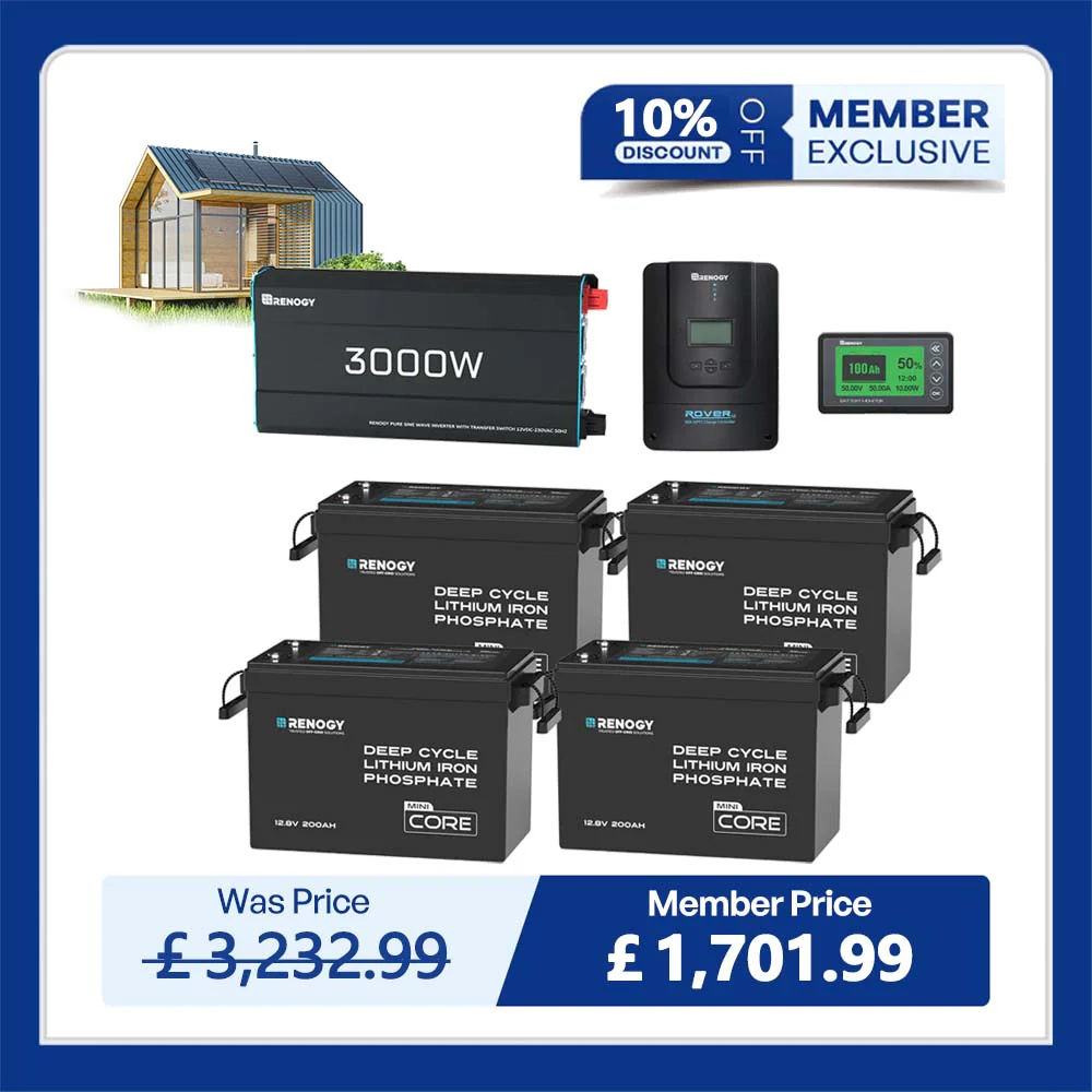 15.36kWh Off-Grid Power Kit | 3000W Inverter, 60A MPPT - Image 12