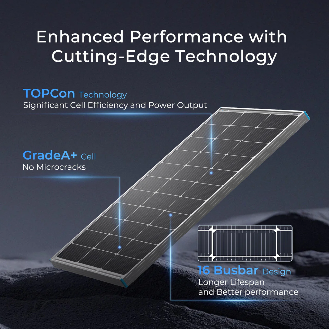 16BB N-Type 100W Solar Panel - Image 8