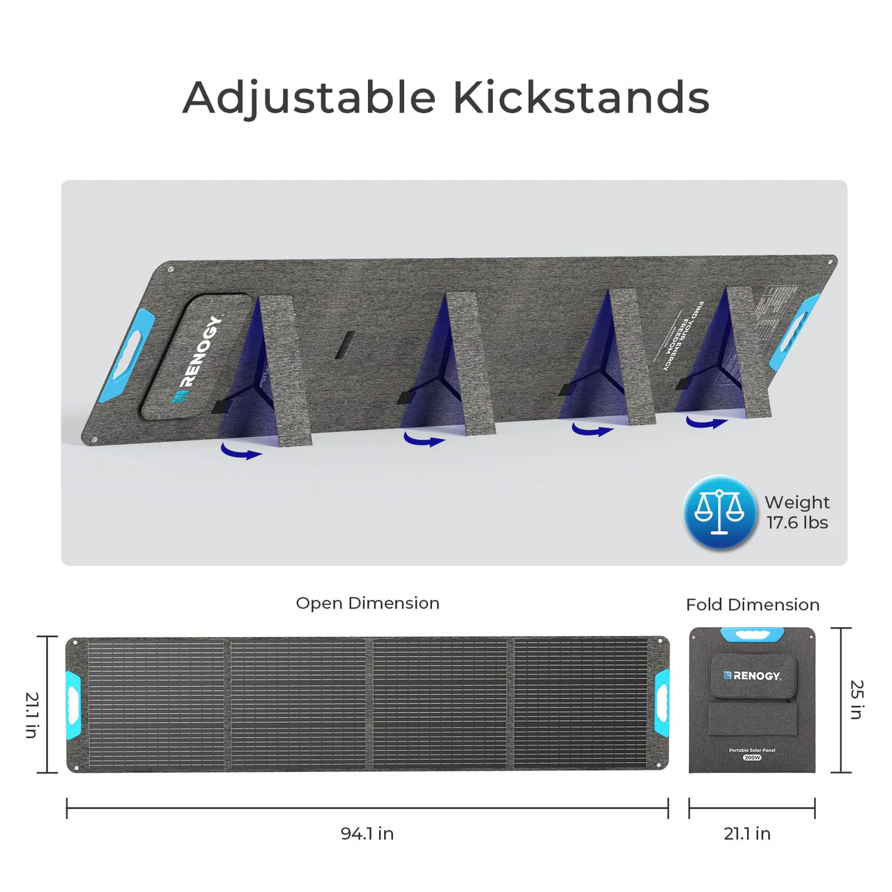200W Portable Solar Panel - Image 4