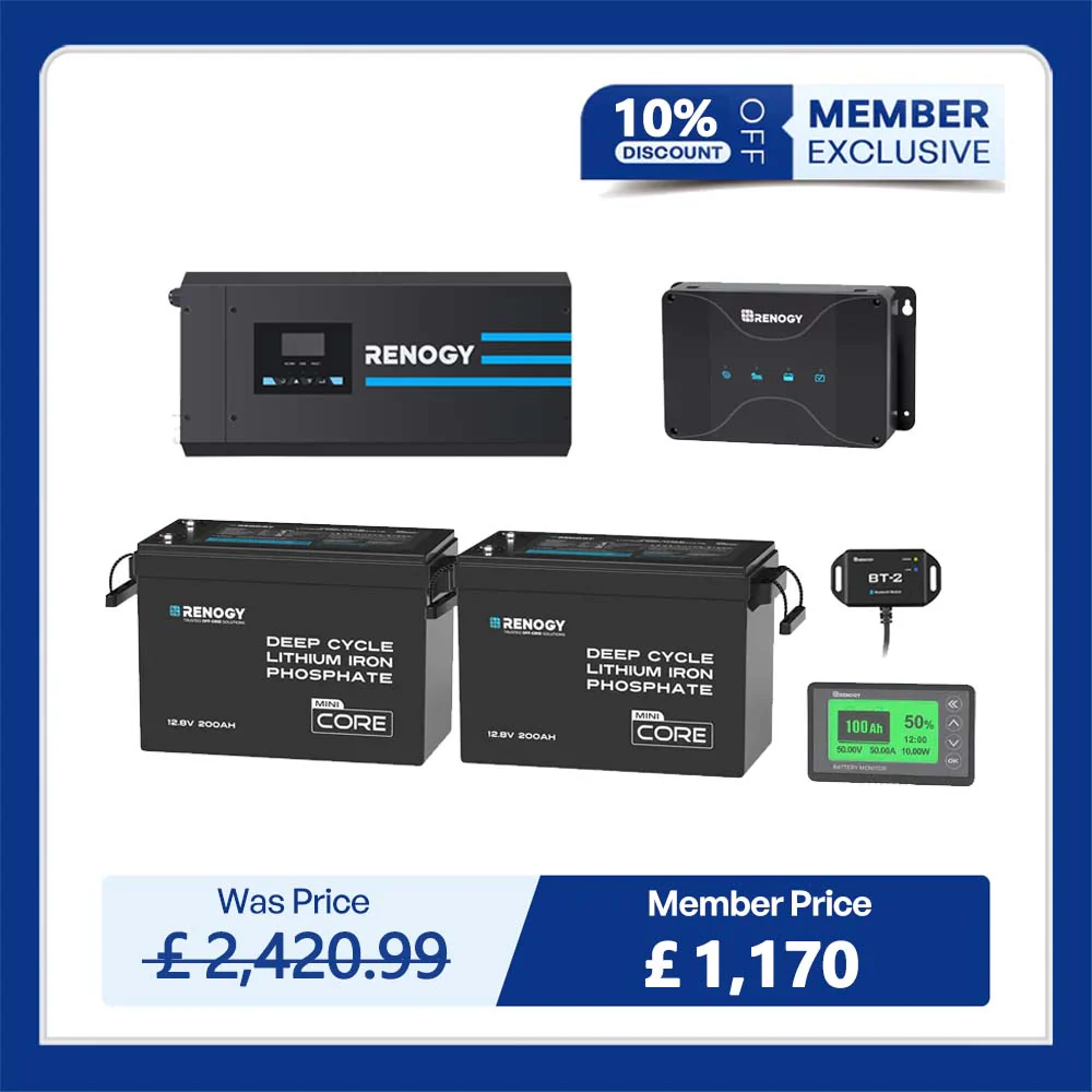 5.12kWh Power System | 200Ah LiFePO4 Batteries, 3000W Inverter - Image 10
