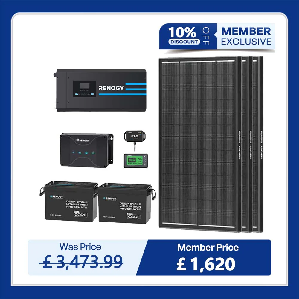 5.12kWh Power System | 200Ah LiFePO4 Batteries, 3000W Inverter - Image 11
