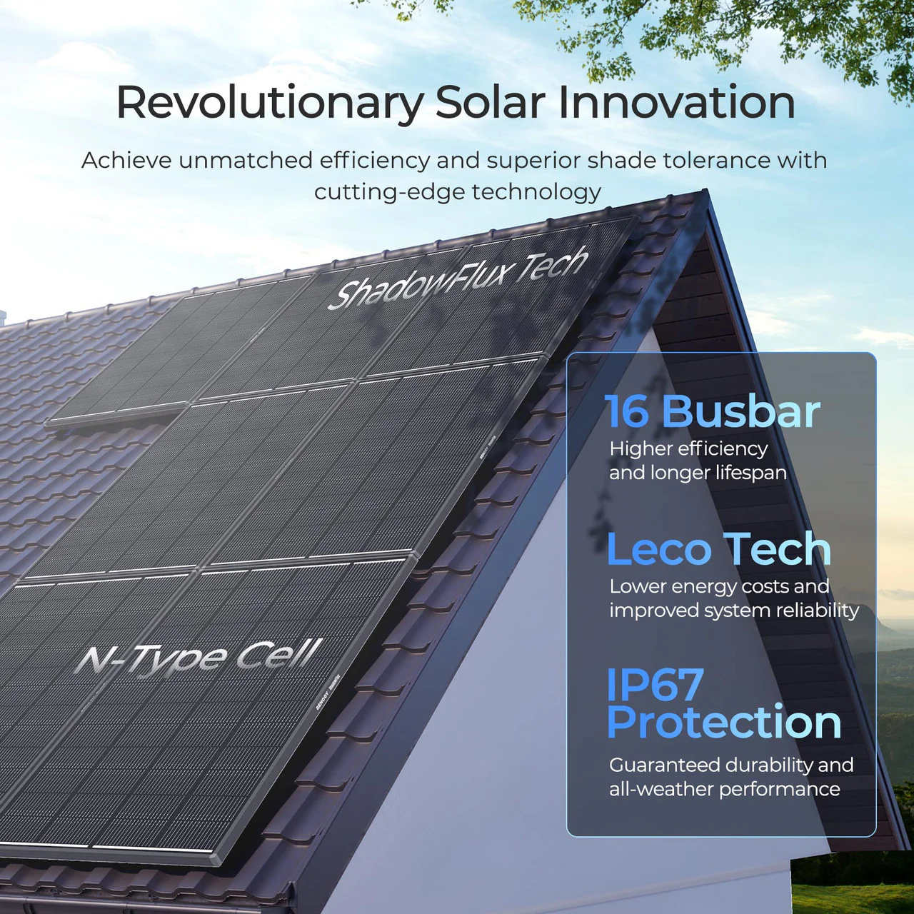 ShadowFlux 12V 200W 120W Anti-Shading Solar Panel - Image 6
