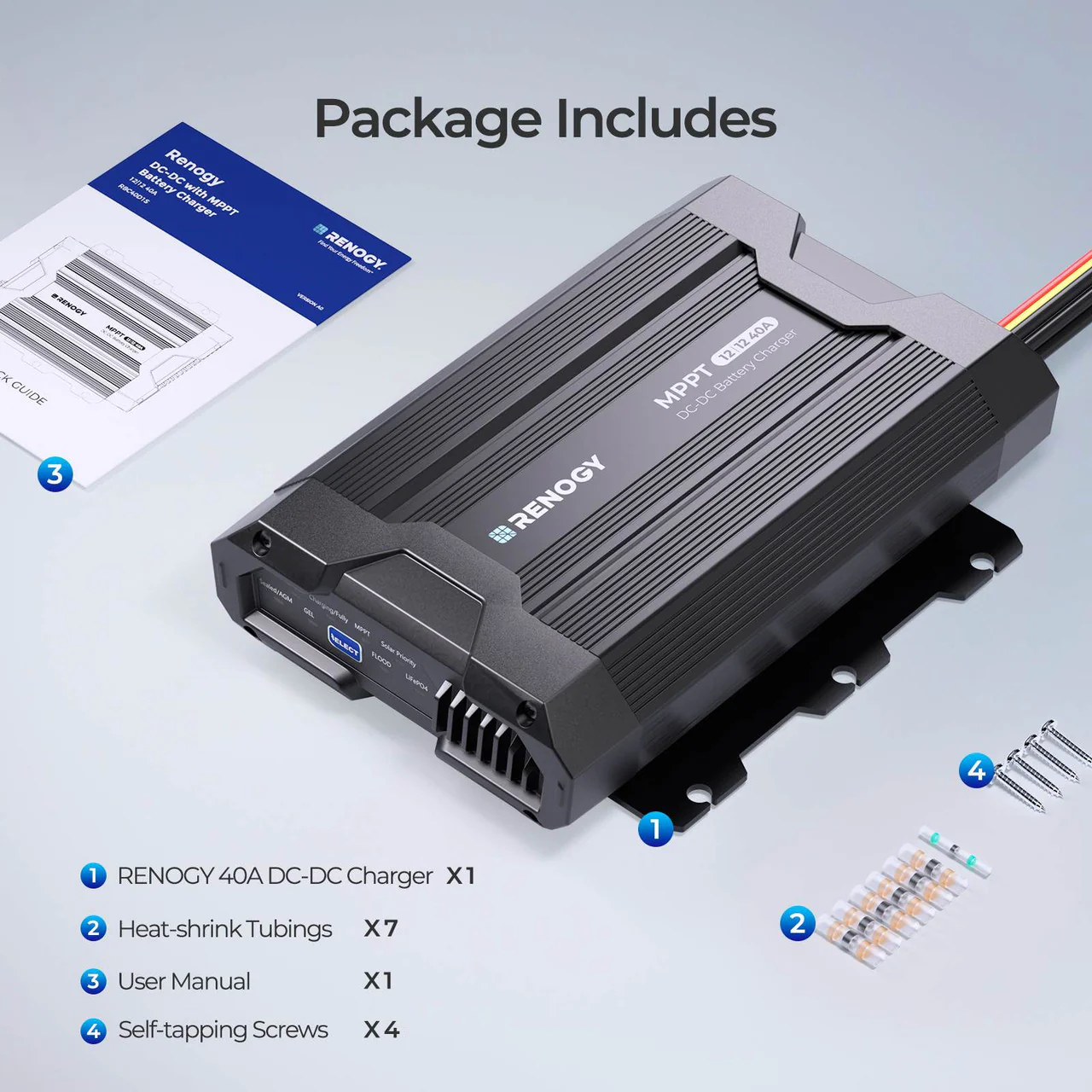 RENOGY 40A DC-DC Battery Charger with MPPT - Image 8