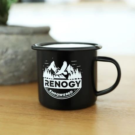 Renogy Enamel Coffee Mug - Image 4