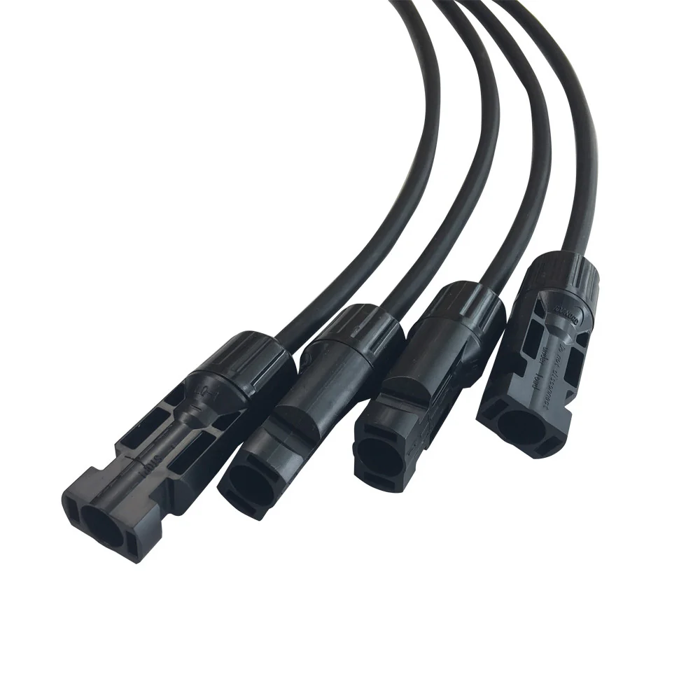 4 to 1 Solar Y Branch Connectors MFFFF  + FMMMM Pair - Image 4