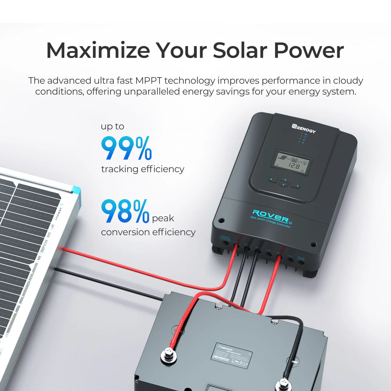 Rover 60 Amp MPPT Solar Charge Controller - Image 6