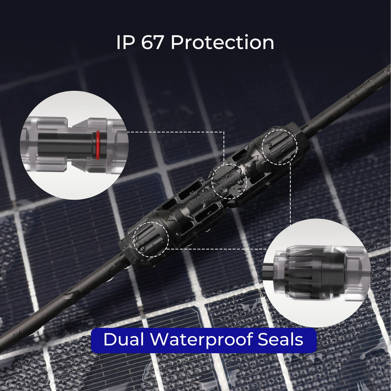 Solar Connectors Y Branch Parallel Adapter Cable - Image 4