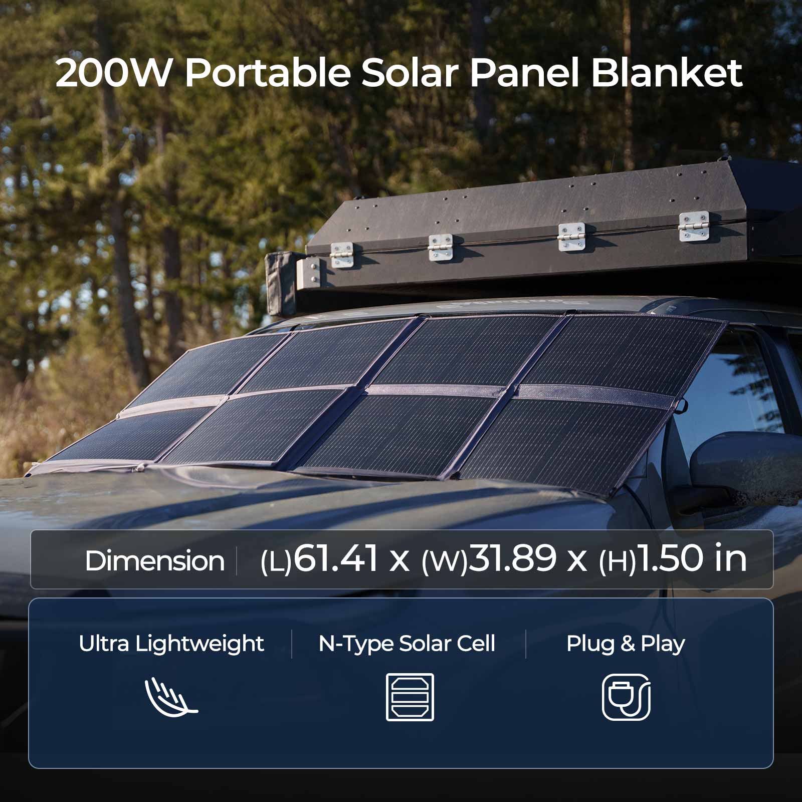 200W/400W Solar Panel Blanket - Image 3